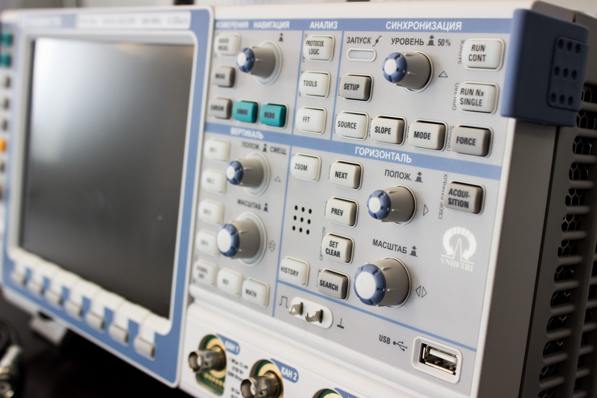 Oscilloscope, produced by PPTC of VNIIFTRI 