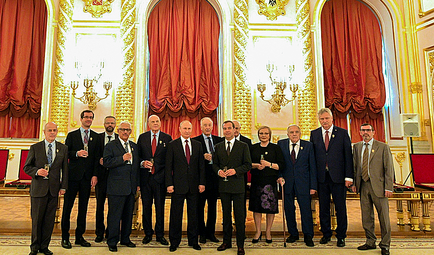 Лауреаты Государственной премии в области науки и технологий в Кремле, 2019 год