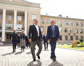 Визит главы Солнечногорского г.о. 